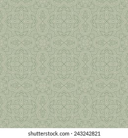 abstract vintage geometric wallpaper pattern seamless background. Vector illustration 