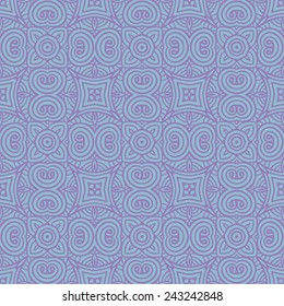 abstract vintage geometric wallpaper pattern seamless background. Vector illustration 