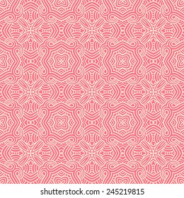 abstract vintage geometric wallpaper pattern seamless background. Vector illustration 