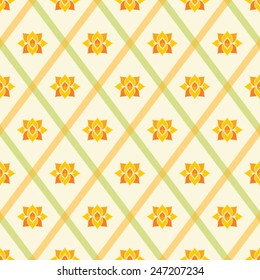abstract vintage geometric wallpaper pattern seamless background