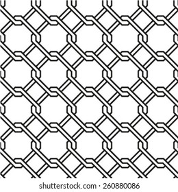 Abstract vintage geometric wallpaper pattern seamless background. Vector illustration
