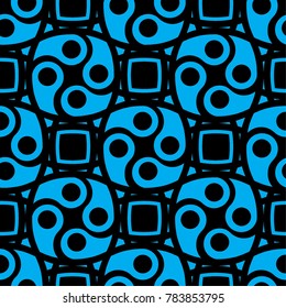 abstract vintage geometric wallpaper pattern background. Vector illustration