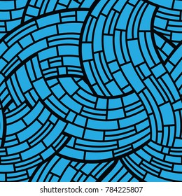 abstract vintage geometric wallpaper pattern background. Vector illustration