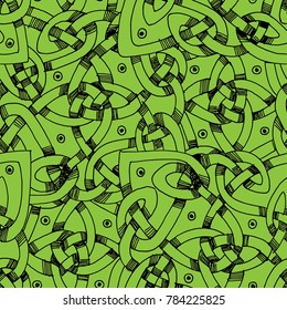 abstract vintage geometric wallpaper pattern background. Vector illustration