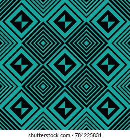 abstract vintage geometric wallpaper pattern background. Vector illustration