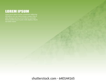 Abstract vintage green vector modern colorful flyers brochure and design template card background