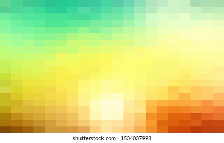 Abstract Vintage Grid Mosaic Background, Modern abstract illustration with rectangles. Creative Design Polygonal Template mosaic with squares.