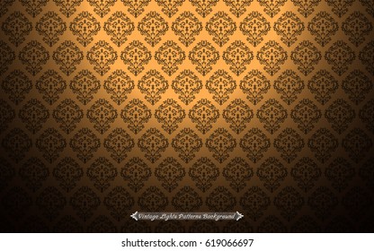 Abstract vintage light pattern background vector