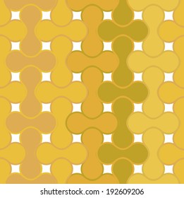 An abstract vintage metaball pattern background. Vector illustration