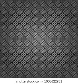 Abstract vintage pattern with decorative tiles pattern. Vector oriental style in white, gray and black colors. Seamless pattern in ethnic traditional style.