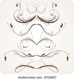 Abstract vintage pattern for design.