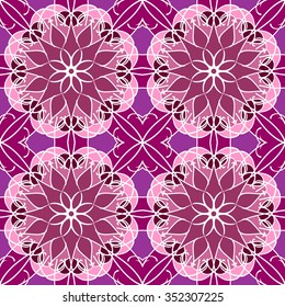 
Abstract vintage pattern. Good for tiles, printing on paper and fabric.
