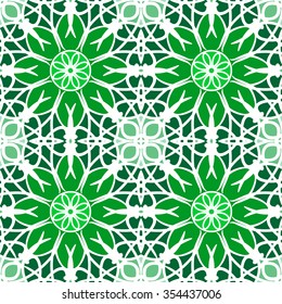 Abstract vintage pattern. Good for tiles, printing on paper and fabric.

