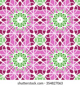 Abstract vintage pattern. Good for tiles, printing on paper and fabric. 