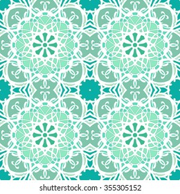 Abstract vintage pattern. Good for tiles, printing on paper and fabric.
