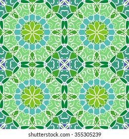 Abstract vintage pattern. Good for tiles, printing on paper and fabric.
