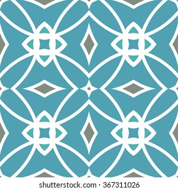 Abstract vintage pattern. Good for tiles, printing on paper and fabric.
