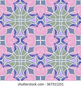 Abstract vintage pattern. Good for tiles, printing on paper and fabric.
