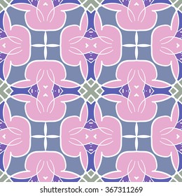 Abstract vintage pattern. Good for tiles, printing on paper and fabric.

