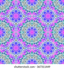 Abstract vintage pattern. Good for tiles, printing on paper and fabric.
