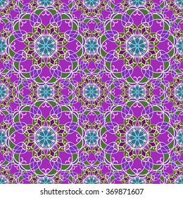 Abstract vintage pattern. Good for tiles, printing on paper and fabric.
