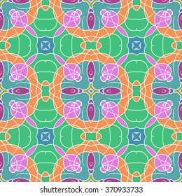 Abstract vintage pattern. Good for tiles, printing on paper and fabric.
