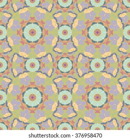 Abstract vintage pattern. Good for tiles, printing on paper and fabric.