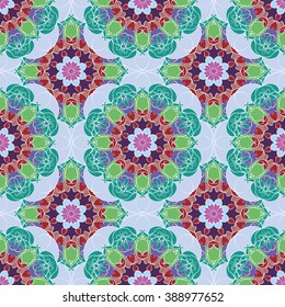 Abstract vintage pattern. Good for tiles, printing on paper and fabric.