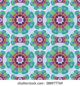 Abstract vintage pattern. Good for tiles, printing on paper and fabric.