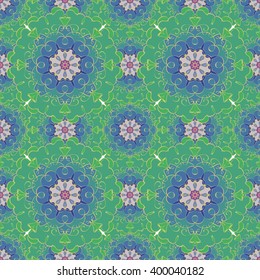 Abstract vintage pattern. Good for tiles, printing on paper and fabric.