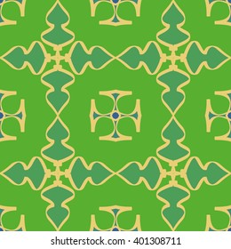 Abstract vintage pattern. Good for tiles, printing on paper and fabric.