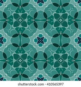 Abstract vintage pattern. Good for tiles, printing on paper and fabric.