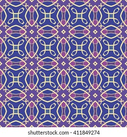 Abstract vintage pattern. Good for tiles, printing on paper and fabric.