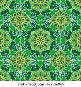 Abstract vintage pattern. Good for tiles, printing on paper and fabric.