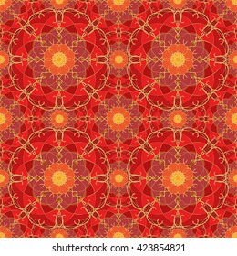 Abstract vintage pattern. Good for tiles, printing on paper and fabric.