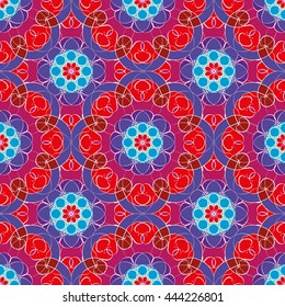 Abstract vintage pattern. Good for tiles, printing on paper and fabric.