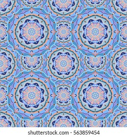 Abstract vintage pattern. Good for tiles, printing on paper and fabric.