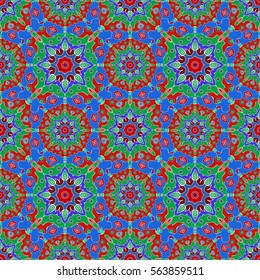 Abstract vintage pattern. Good for tiles, printing on paper and fabric.