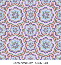 Abstract vintage pattern. Good for tiles, printing on paper and fabric.