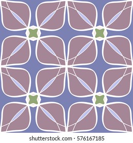 Abstract vintage pattern. Good for tiles, printing on paper and fabric