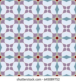 Abstract vintage pattern. Good for tiles, printing on paper and fabric.