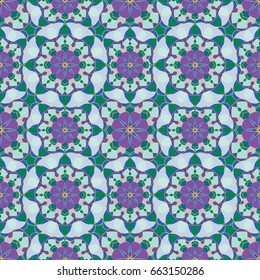Abstract vintage pattern. Good for tiles, printing on paper and fabric.