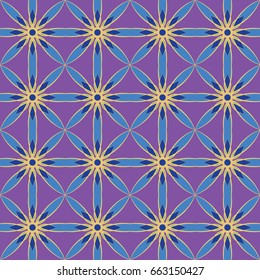 Abstract vintage pattern. Good for tiles, printing on paper and fabric.