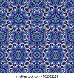 Abstract vintage pattern. Good for tiles, printing on paper and fabric.