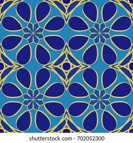 Abstract vintage pattern. Good for tiles, printing on paper and fabric.