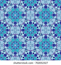 Abstract vintage pattern. Good for tiles, printing on paper and fabric.