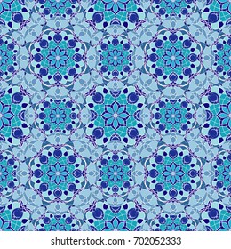 Abstract vintage pattern. Good for tiles, printing on paper and fabric.