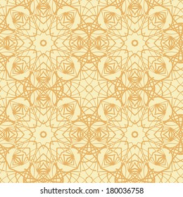 An abstract vintage pattern seamless background. Vector illustration