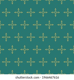Abstract vintage pattern for wallpaper design. Seamless vector texture. Vector illustration background. 