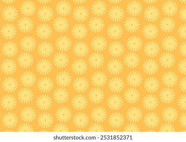 Abstract vintage patterns background with groovy daisy flowers. Retro floral vector background surface design, textile,wrapping paper in 60s, 70s, 80s style